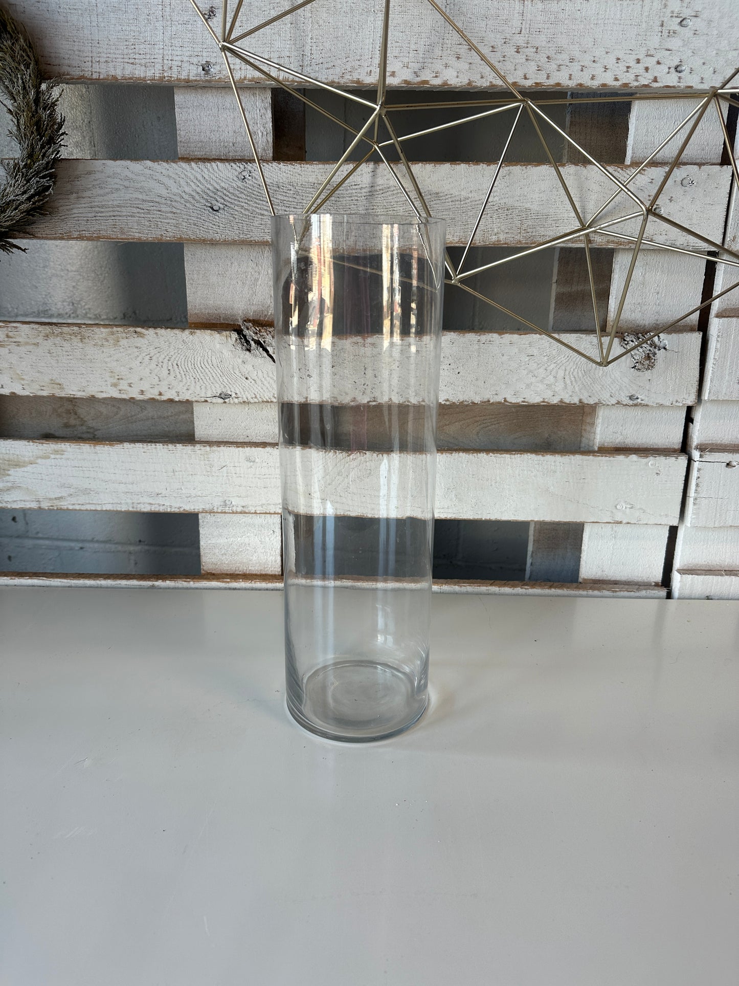 15.5” Tall Glass Cylinders, Set of 12