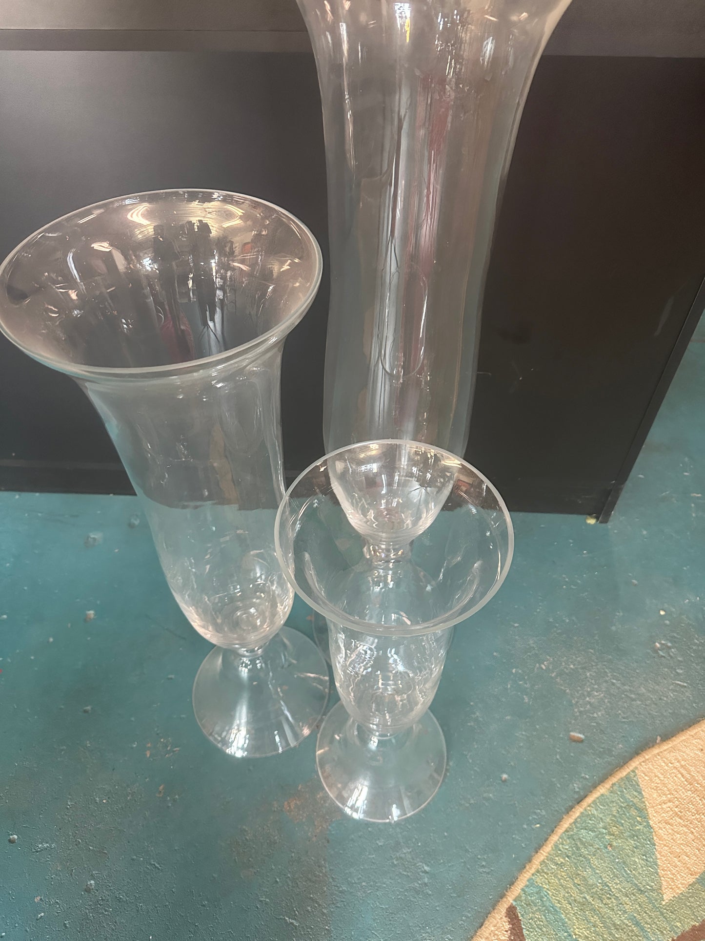 Large Glass Vases