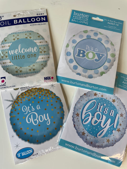 Welcome Baby foil balloons