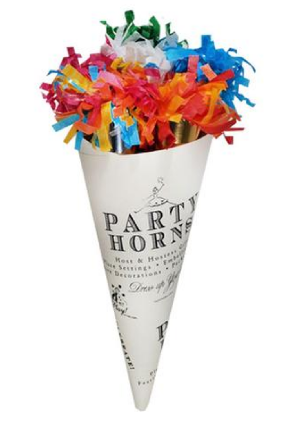 Fringed Party Horns by TOPS Malibu