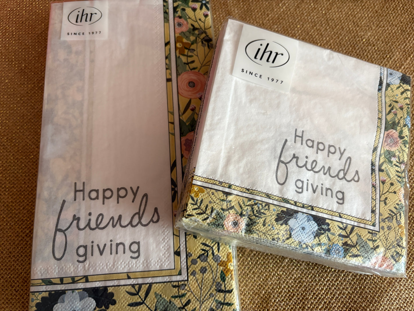 Happy Friendsgiving Napkins