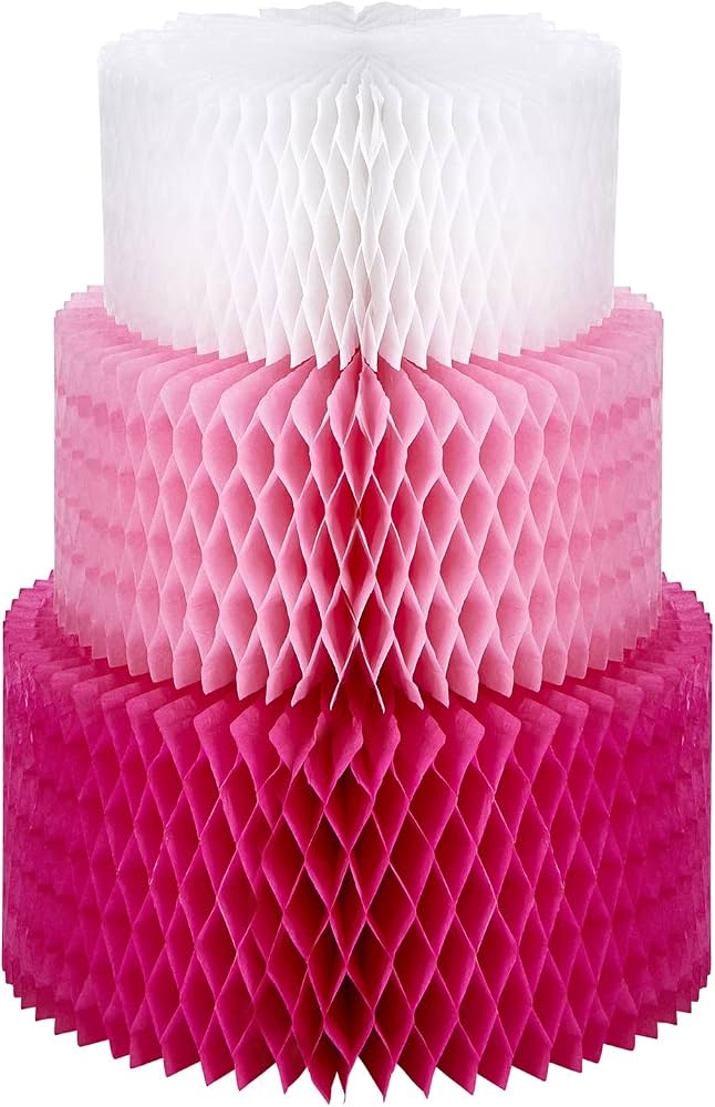Honeycomb 3-Tier Cake Decoration
