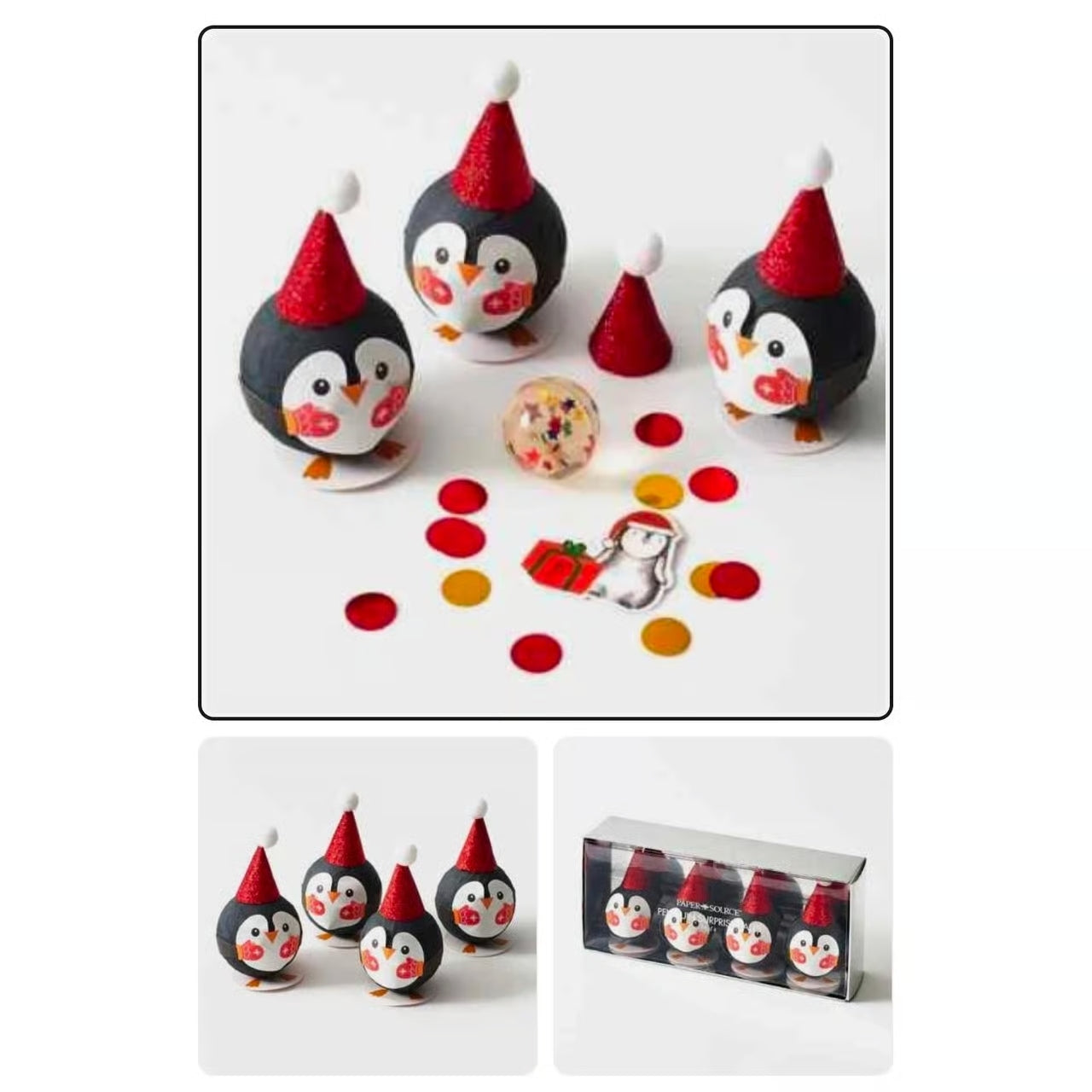 Christmas Penguins Surprise Balls
