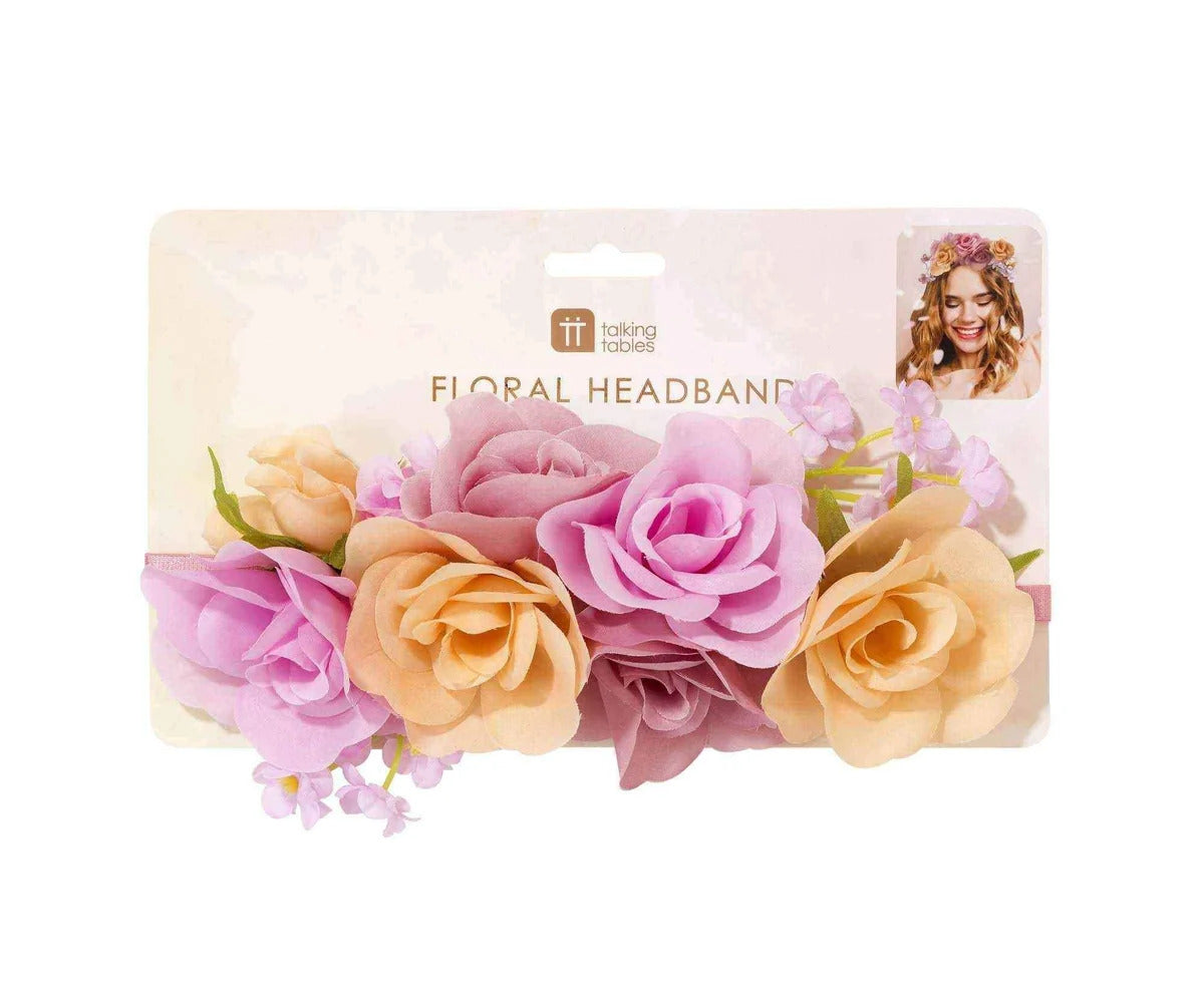 Bride To Be Floral Headband