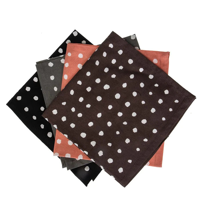 Cloth Napkin Set, Polka Dot
