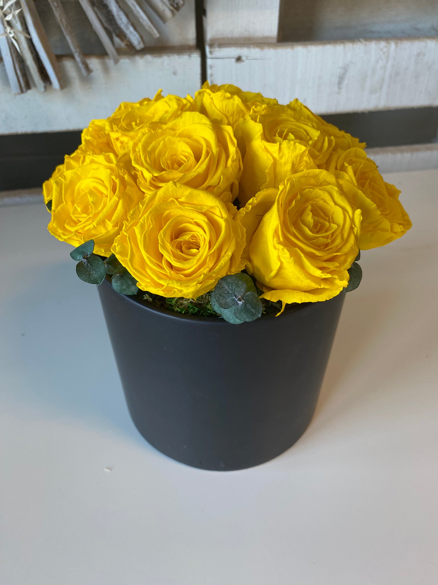 Preserved Rose Arrangement, Dozen Roses