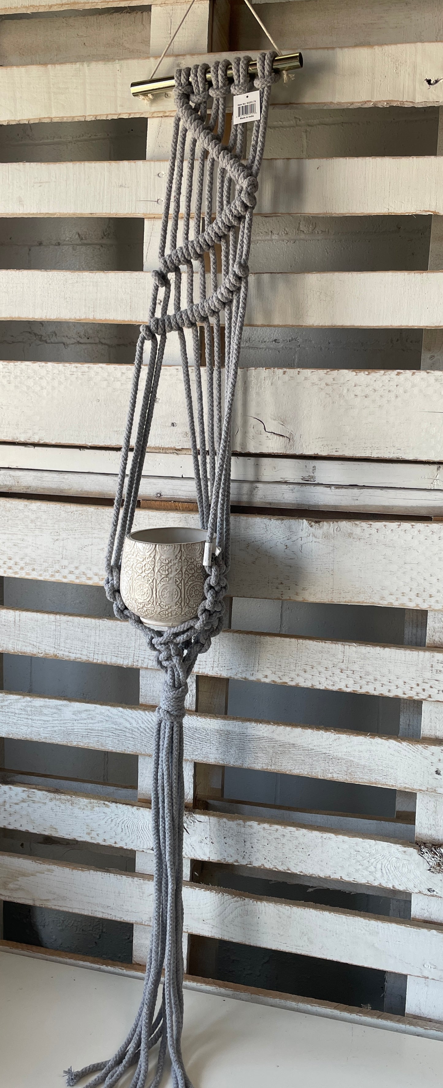 Macrame Hanging Plant Holder