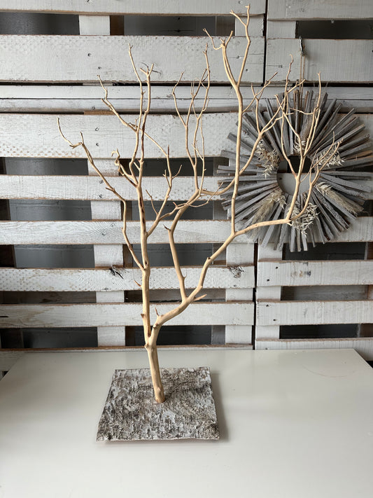 Manzanita Tree on Birch Stand, Set of 12