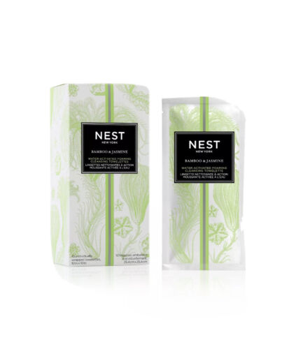 NEST Water-Activated Foaming Cleansing Towelettes (multiple scent options)