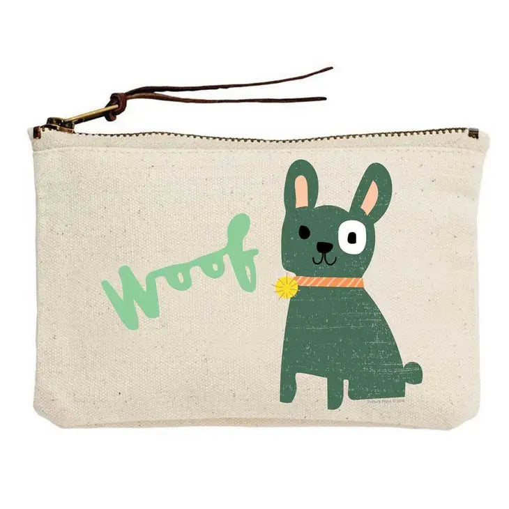 Zipper Pouch, Canvas
