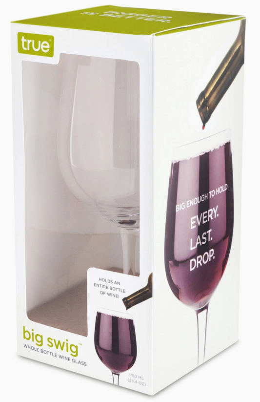Big Swig Whole Bottle Wine Glass