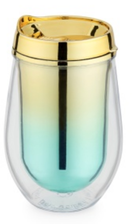 Metallic Ombre Stemless Wine Tumbler