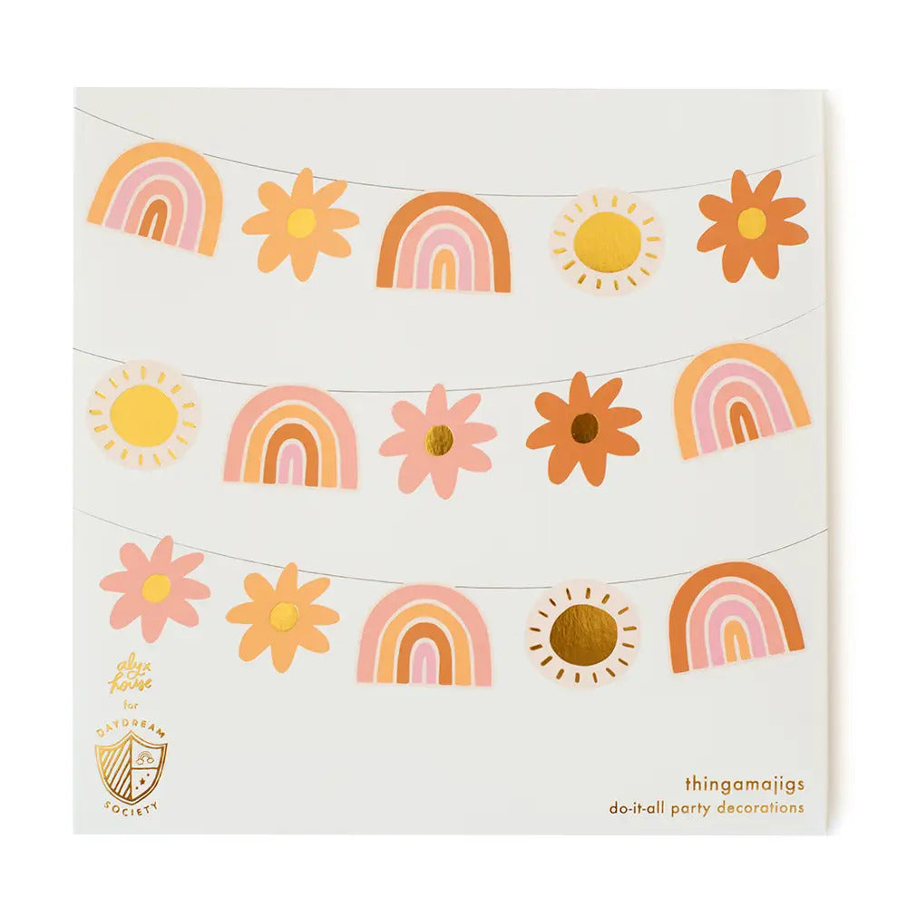 Boho Rainbow Thingamajigs by Daydream Society