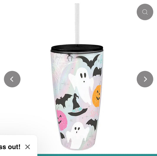 Halloween Icons Double Walled Tumbler