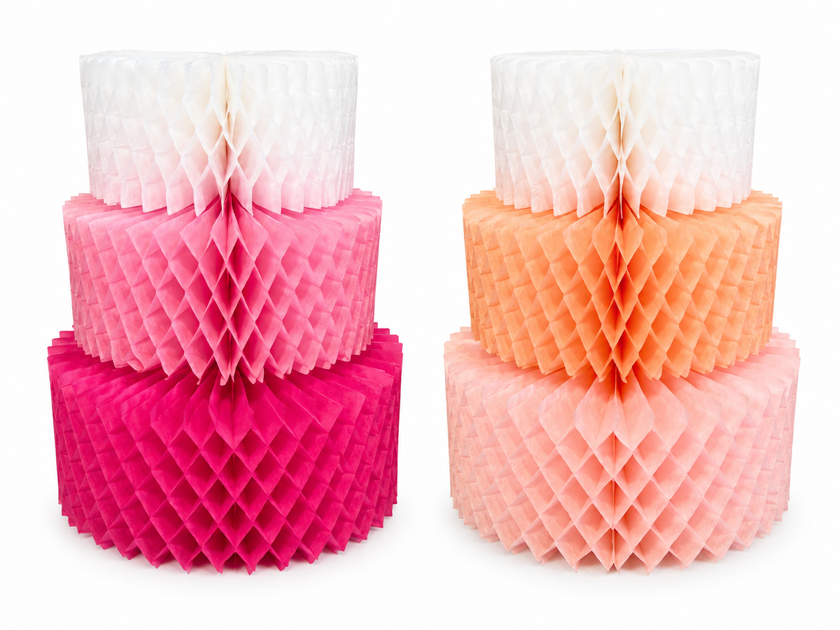 Honeycomb 3-Tier Cake Decoration