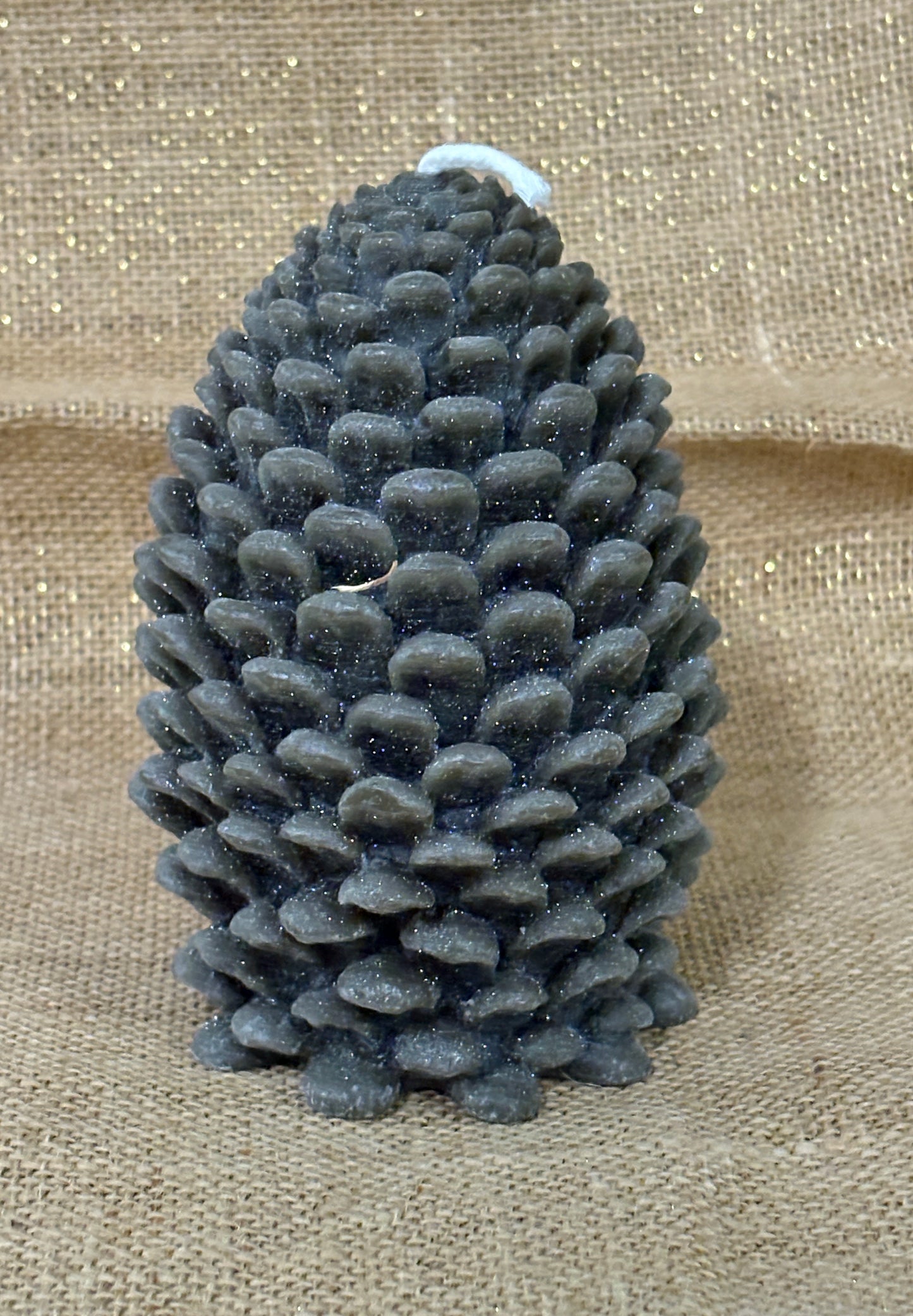 Pine Cone Beeswax Candles
