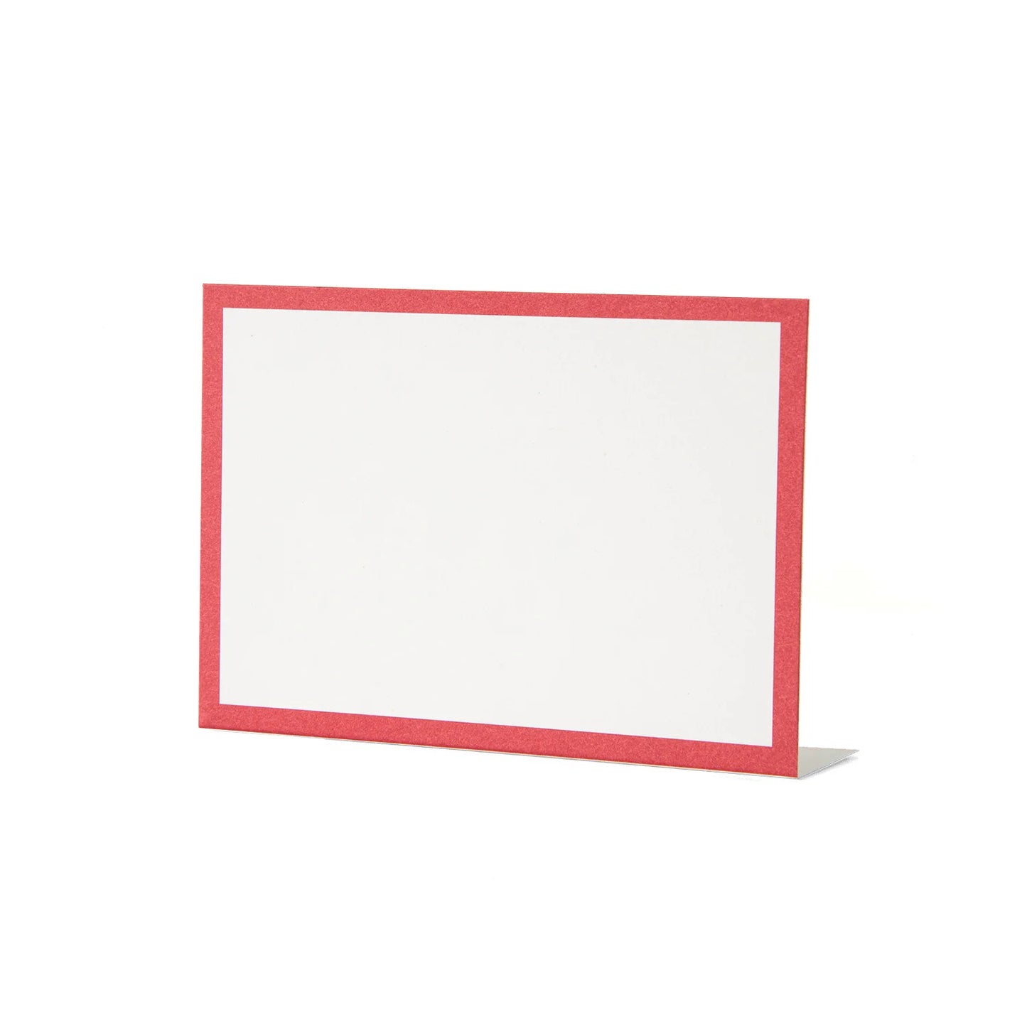 Hester & Cook Place Cards Red Frame