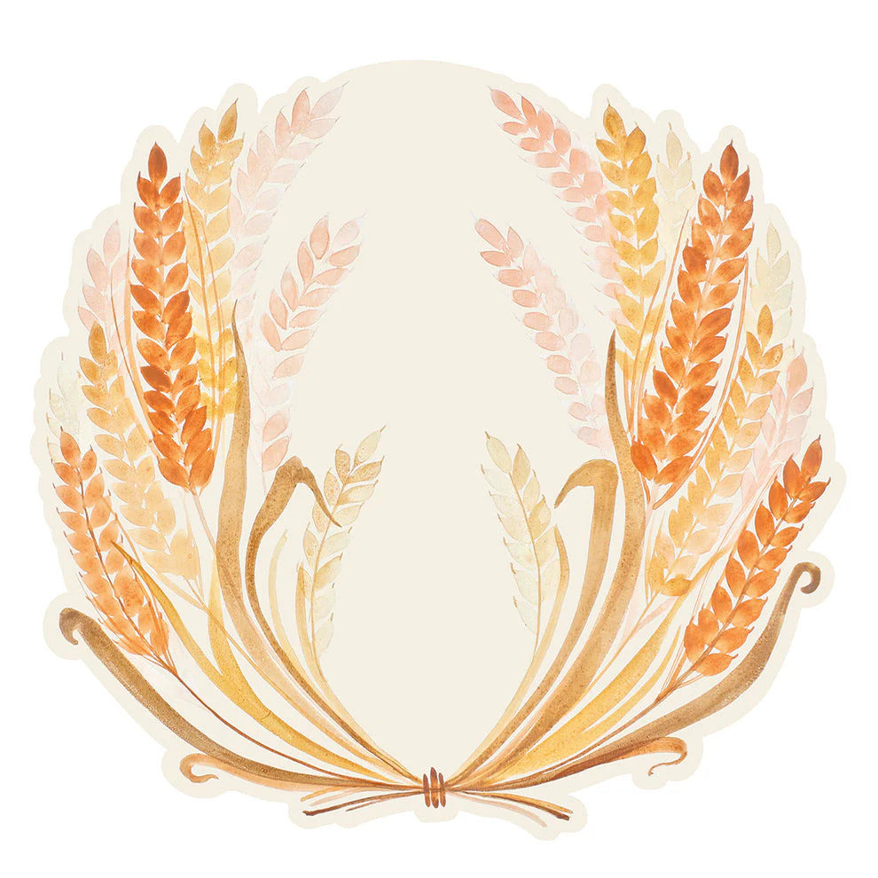 Paper Placemats Die Cut Golden Harvest