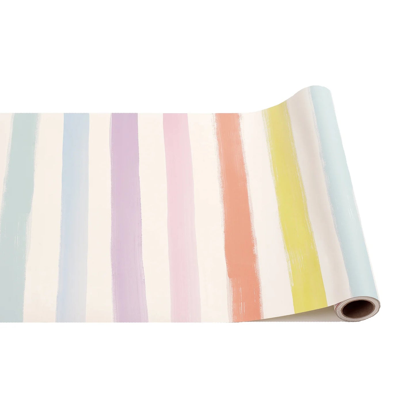 Paper Table Runner Sorbet Stripe