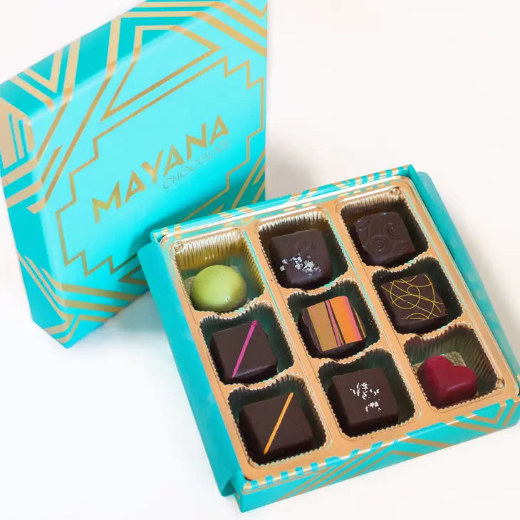 Mayana Chocolate, 9 Piece Luxury Collection